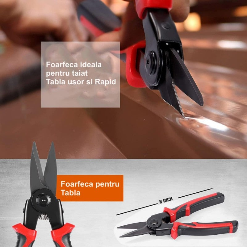 5-in-1 Multifunctional Set - Stripping, Crimping, Pliers, Punching, Shears / SJP-8029