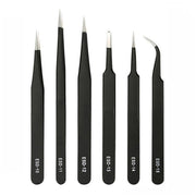 Anti-static ESD Fine Tweezer Set 6pcs