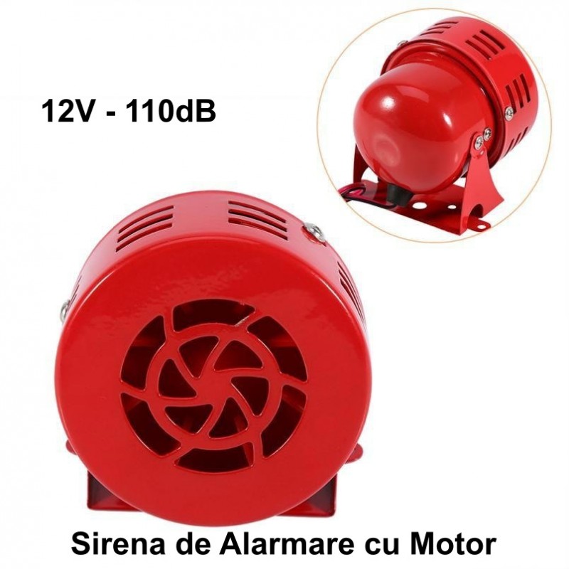 12V Motor Alarm Siren MS-190