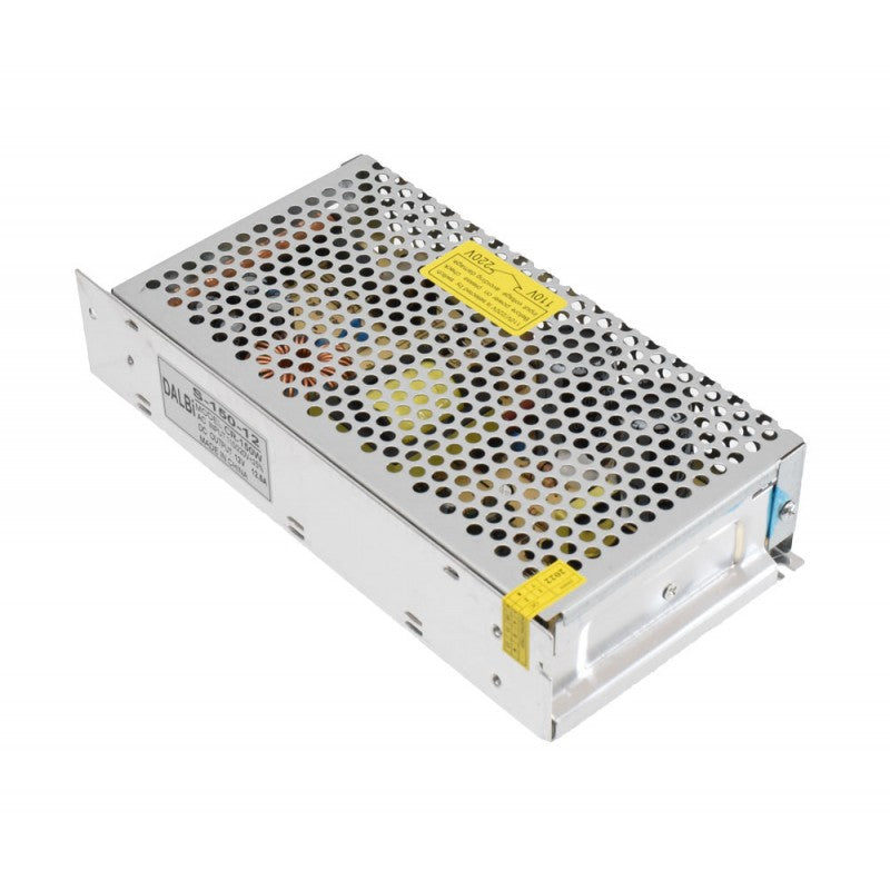 Slim Power Supply, Metal Casing, Indoor, 12V, 150W, 12.5A