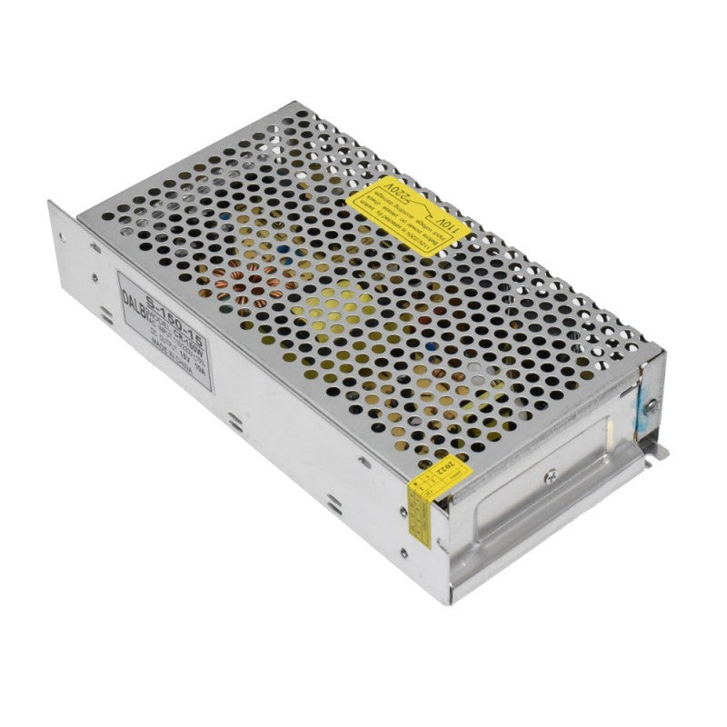 Slim Power Supply, Metal Casing, Indoor, 15V, 150W, 10A