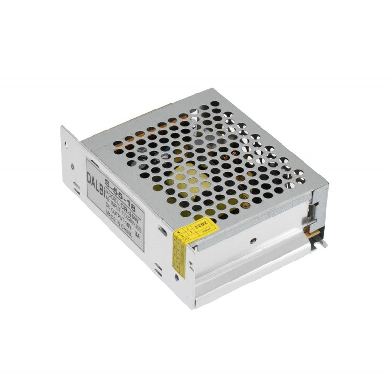 Slim Power Supply, Metal Casing, Indoor, 18V, 55W, 3A