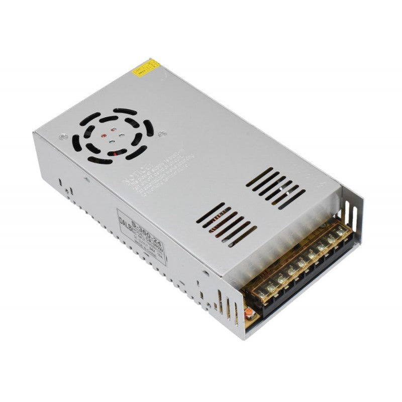 Slim Power Supply, Metal Casing, Indoor, 24V, 360W, 15A