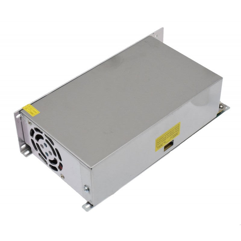 Slim Power Supply, Metal Casing, Indoor, 24V, 600W, 25A