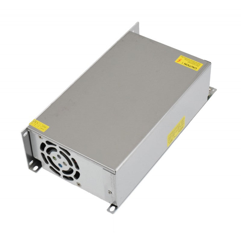 Slim Power Supply, Metal Casing, Indoor, 48V, 480W, 10A