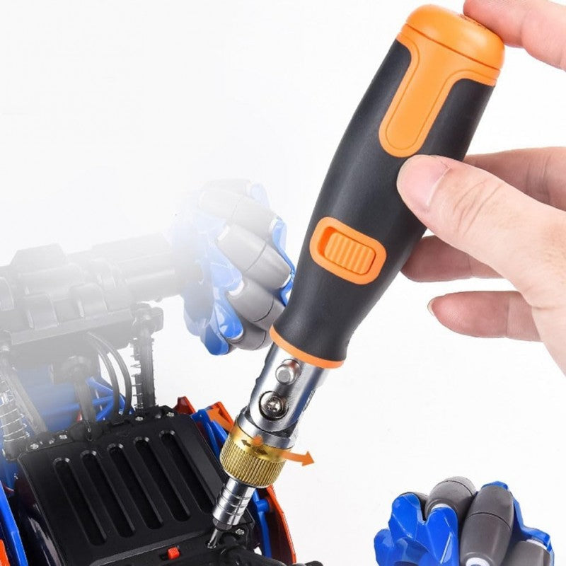 10-in-1 Multifunction Ratchet Screwdriver, 2050A