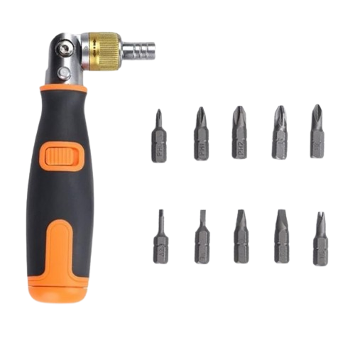 10-in-1 Multifunction Ratchet Screwdriver, 2050A