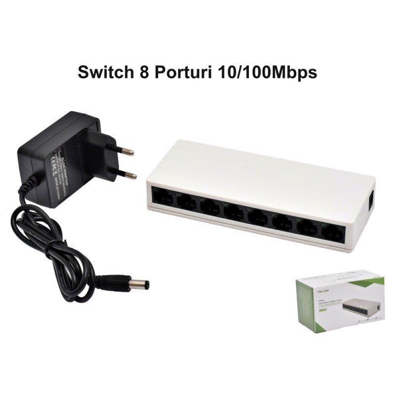 8-Port 10/100Mbps Pix-Link / LV-SV08 Switch
