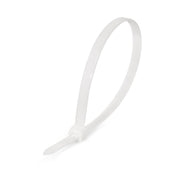 Set of 100 x Plastic Cable Ties, 4.8mm x 350mm, White