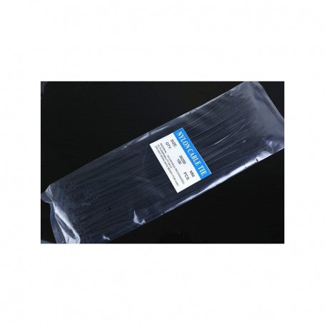 Set 100 x Plastic Cable Ties, 4.8mm x 350mm, Black