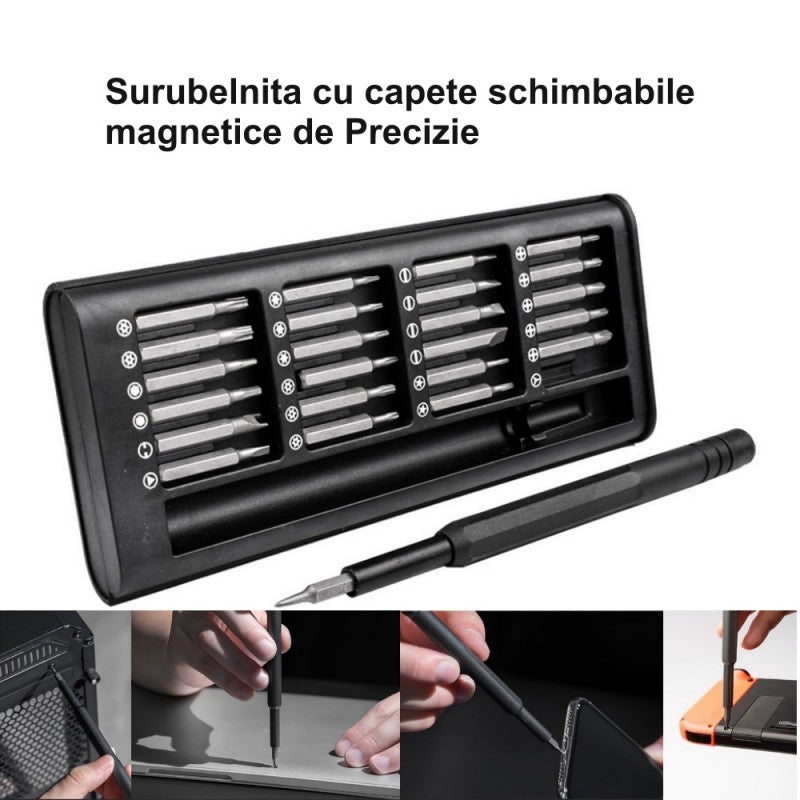 24-in-1 Precision Screwdriver Set with Bits