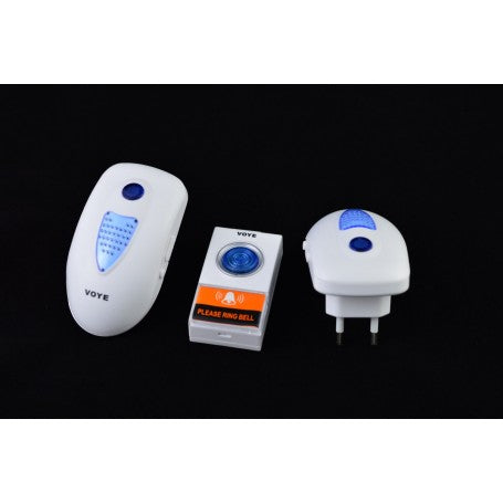 Voye Dual Wireless Doorbell 150m/220V