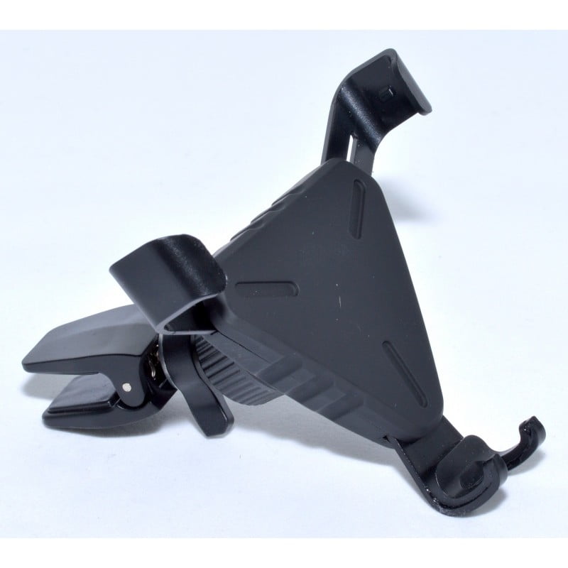 Car Phone Holder with Clip, 3 Arms, Triangular, Grippy Surface, Durable, 360 Rotation