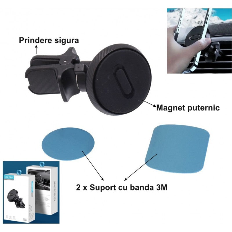 Magnetic Car Phone Holder for Air Vent