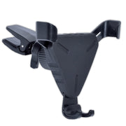 Car Phone Holder with Clip, 3 Arms, Triangular, Grippy Surface, Durable, 360 Rotation