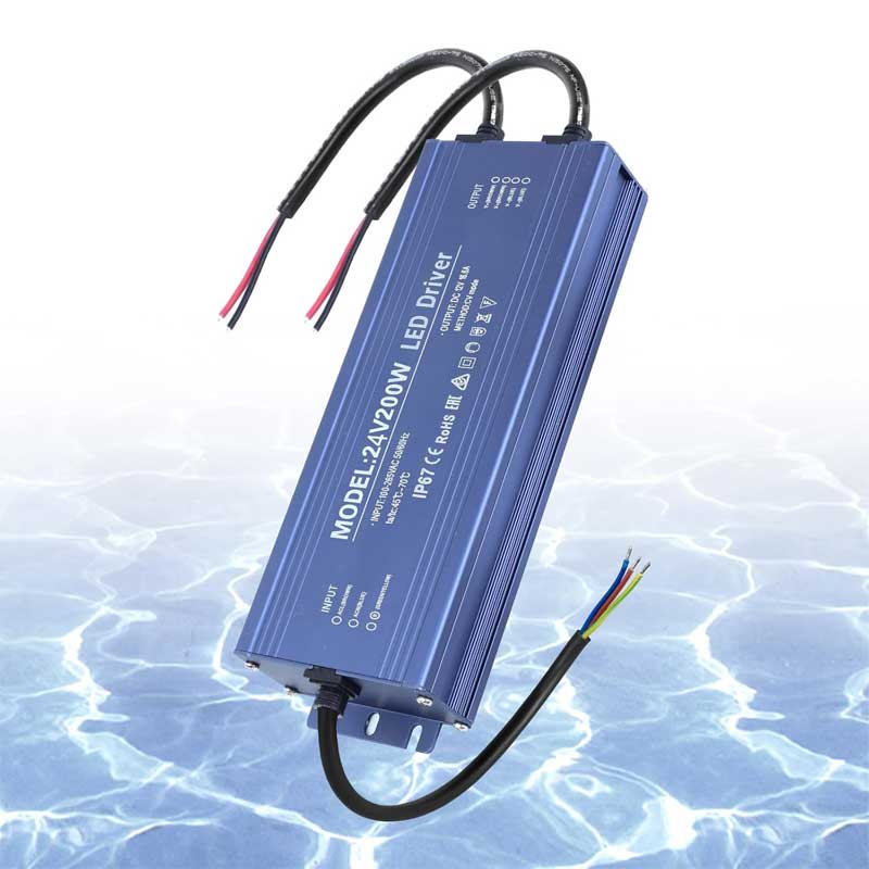 Outdoor Power Supply IP67, 24V 8.33A – 200W, ElectroAZ
