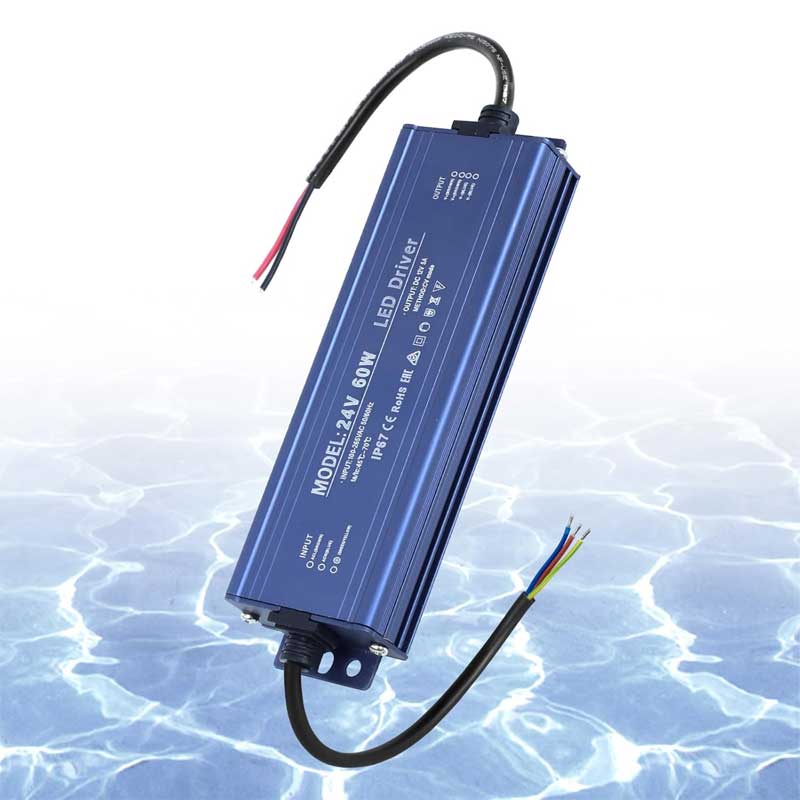 IP67 Outdoor Power Supply, 24V 2.5A – 60W, ElectroAZ