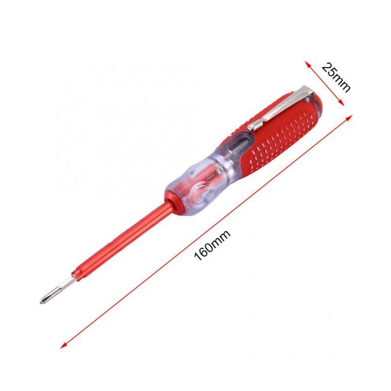 Dual-Head Voltage Tester Screwdriver 220V-240V