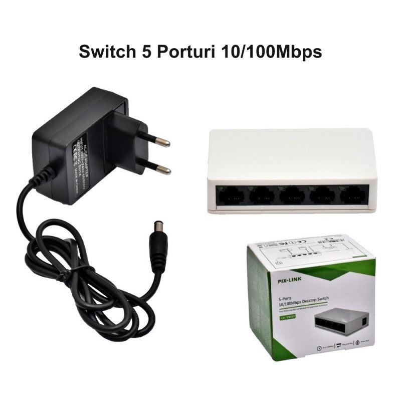 5-Port 10/100Mbps Switch Pix-Link / LV-SV05