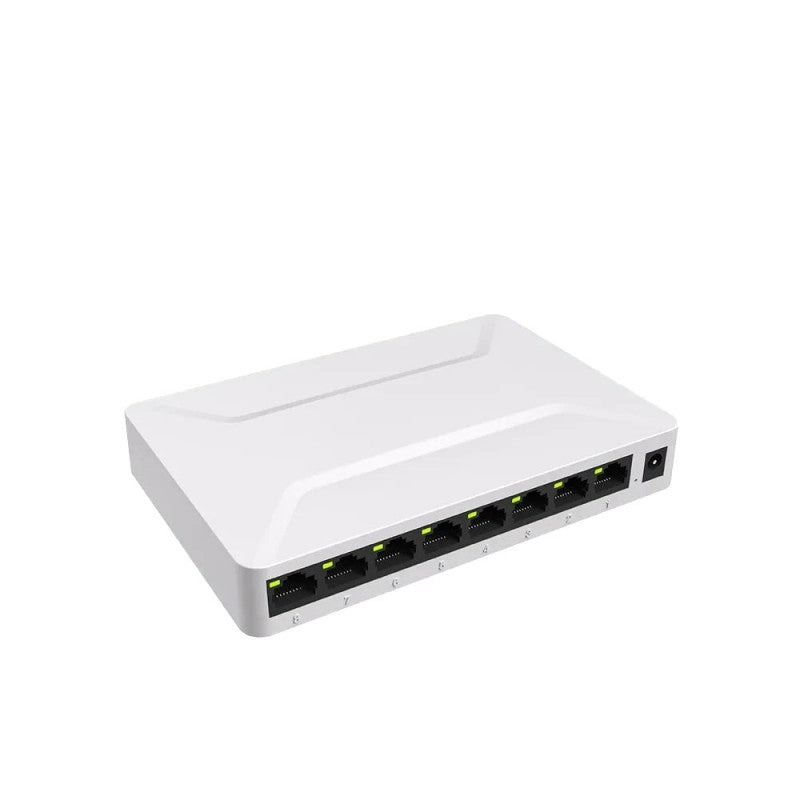 8-Port Gigabit Switch 10/100/1000Mbps Pix-Link GS08