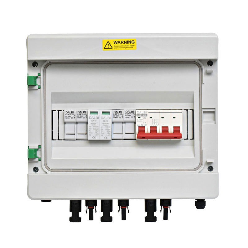 Photovoltaic System Protection Panel, 2 String, 1000V DC, HA12