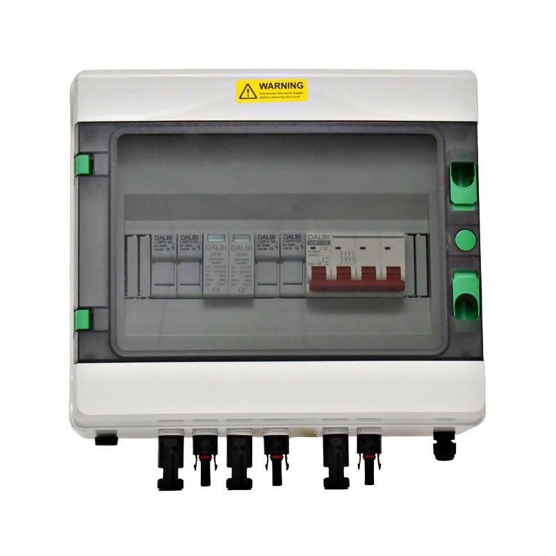 Photovoltaic System Protection Panel, 2 String, 1000V DC, HA12