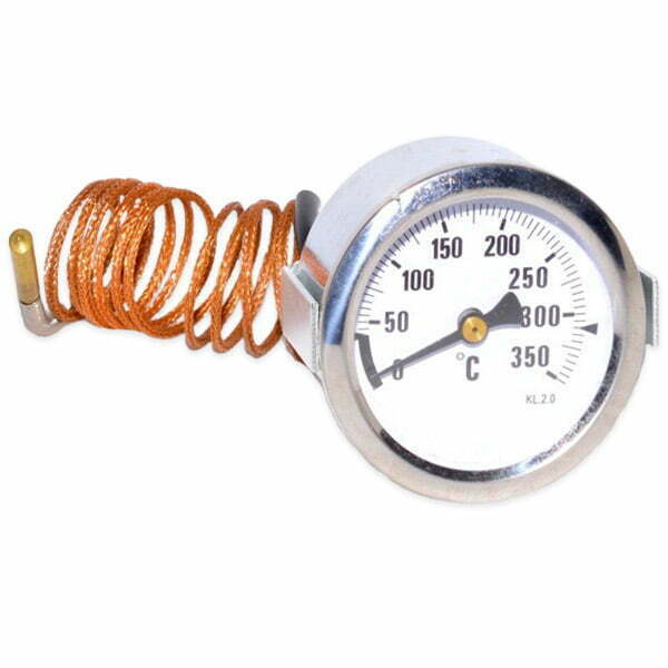Metallic Thermometer 350˚C with Copper Wire