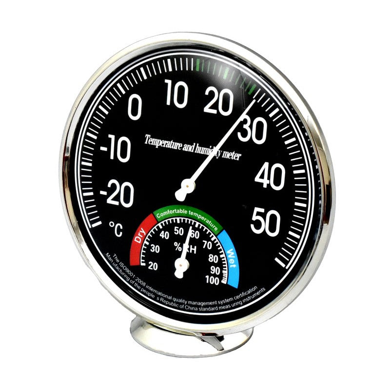 Round Thermometer with Hygrometer, -20˚C +50˚C