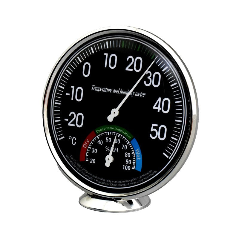 Round Thermometer with Hygrometer, -20˚C +50˚C