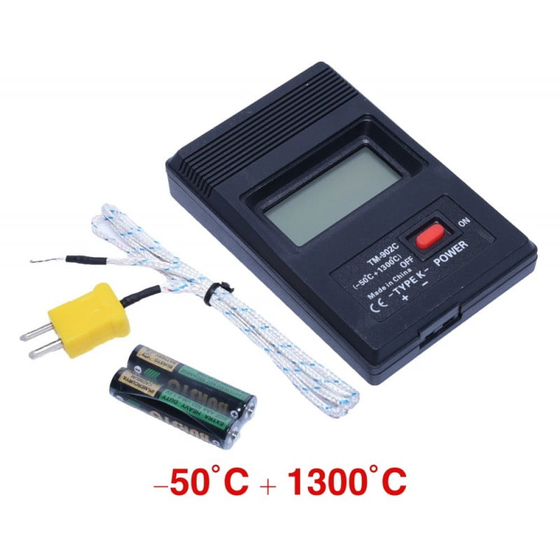 Thermometer TM-902C, -50°C to +1300°C
