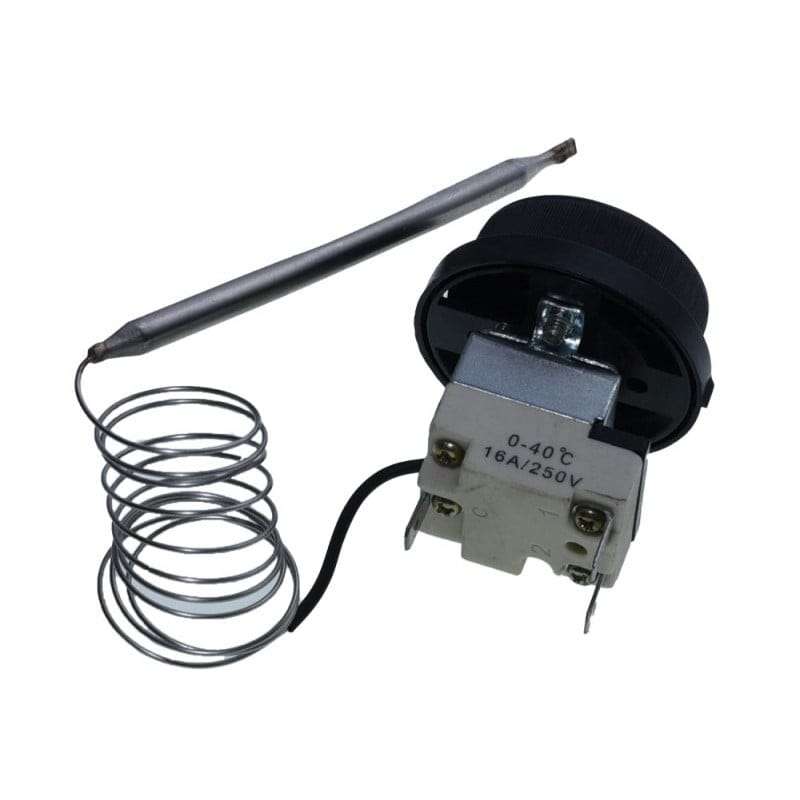 Adjustable Stainless Steel Thermostat 0 - 40˚-3P