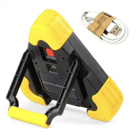 Warning Triangle for Car with Light, Battery + Solar Charging
