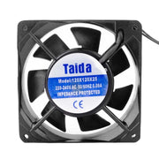 Metal Fan 220V, 120x120x25 mm, 19.8W