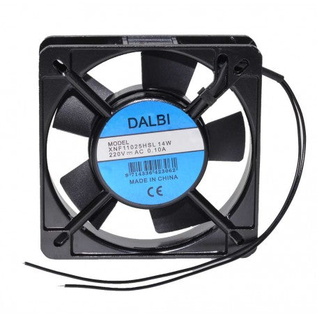 Metallic Fan 220V, 110x110x25 mm, Professional, 14W