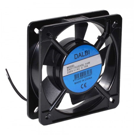 Metallic Fan 220V, 110x110x25 mm, Professional, 14W