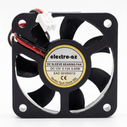 DC 12V Cooler Fan, 50x50x12 mm, 0.65W, ABS
