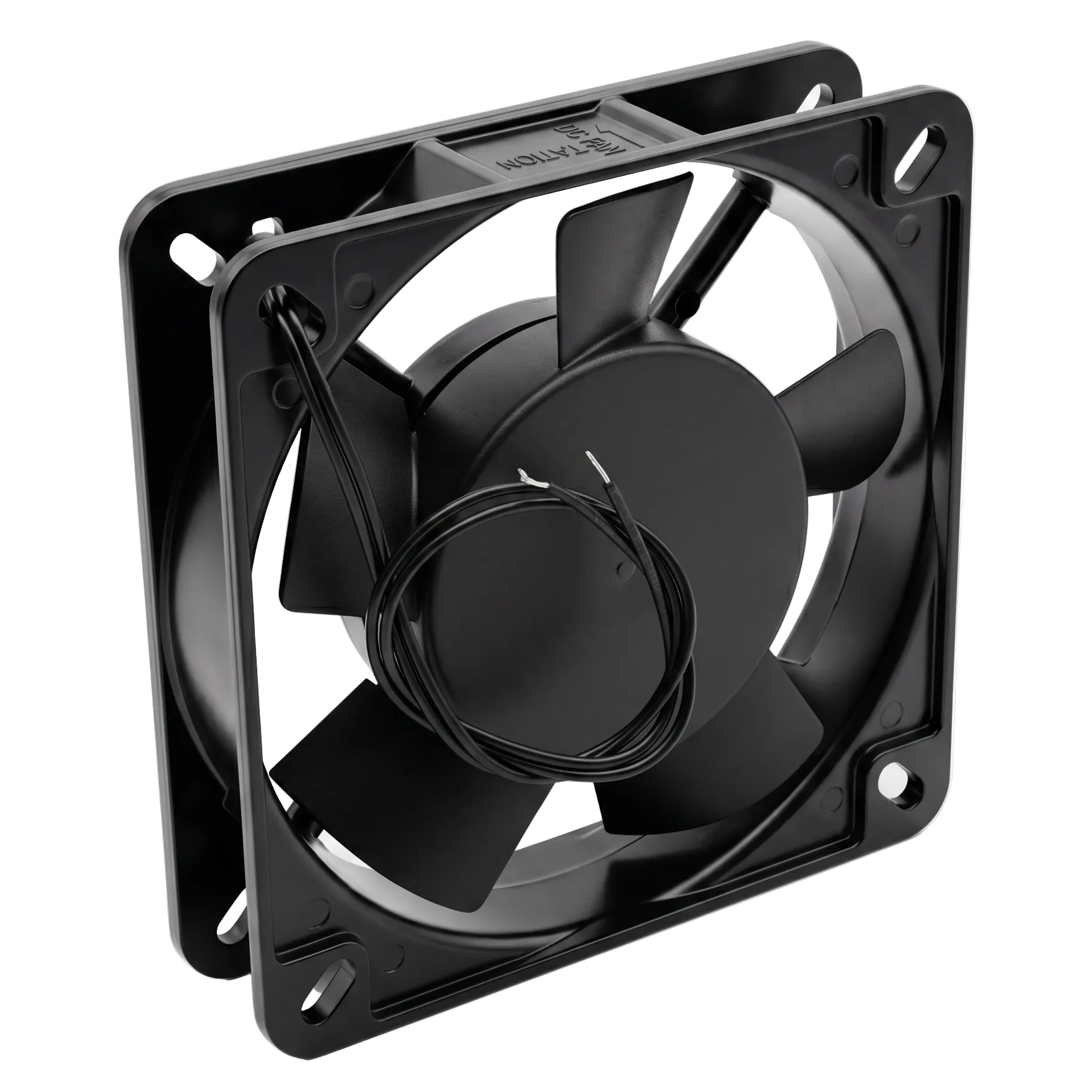 Metallic Fan with Bearings, 120x120x25 mm, AC 220V, 21W