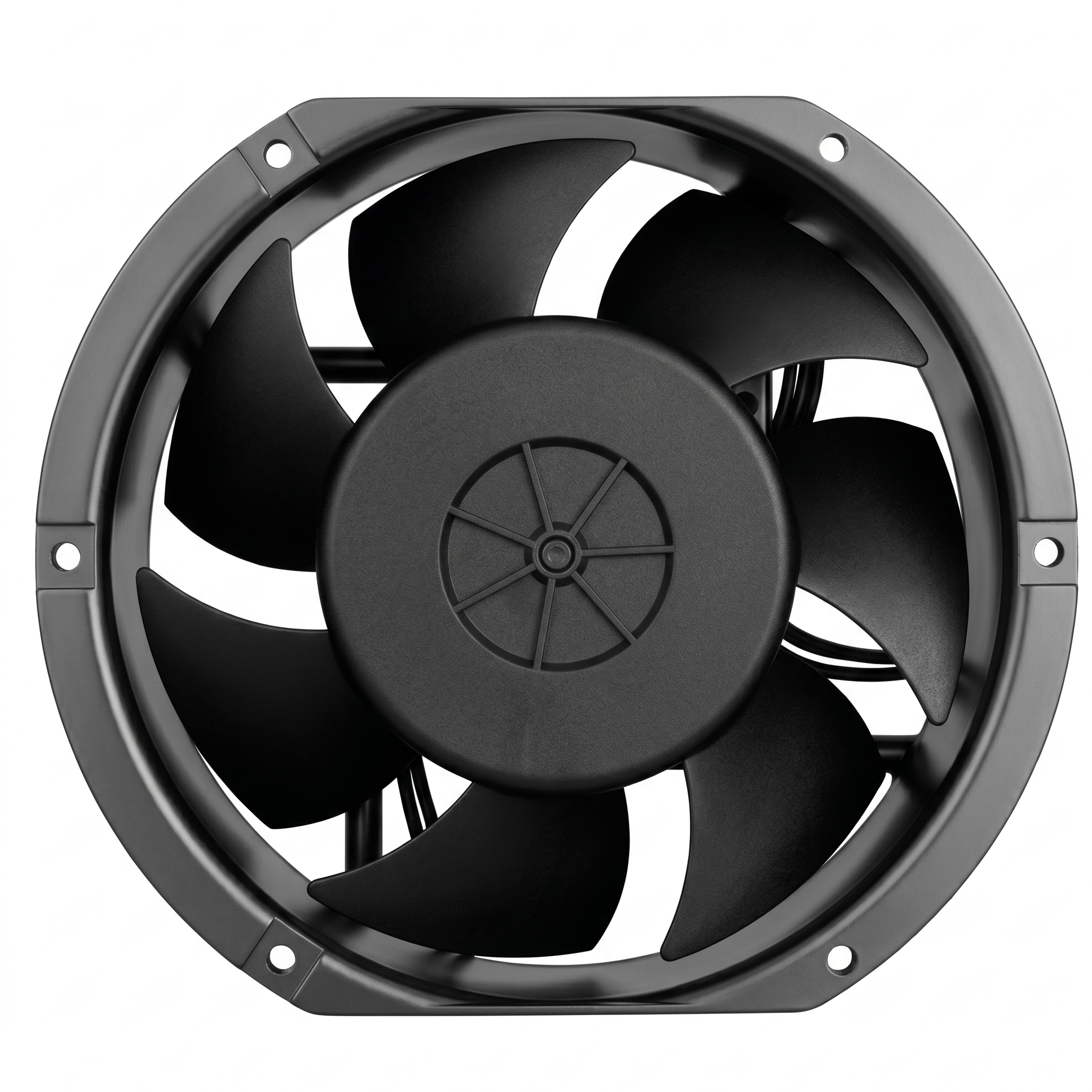 Metal Fan with Bearings, 120x120x38 mm, AC 220V, 38W