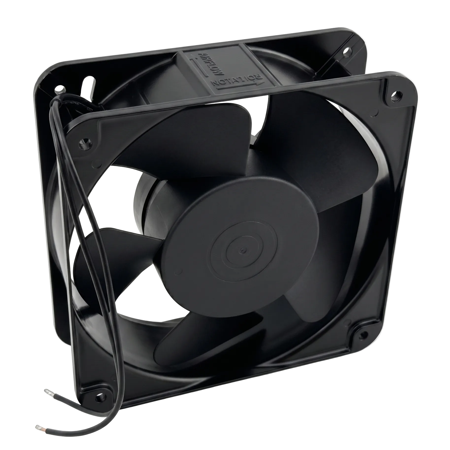 Metal Fan with Bearings, 180x180x60 mm, AC 220V, 72W