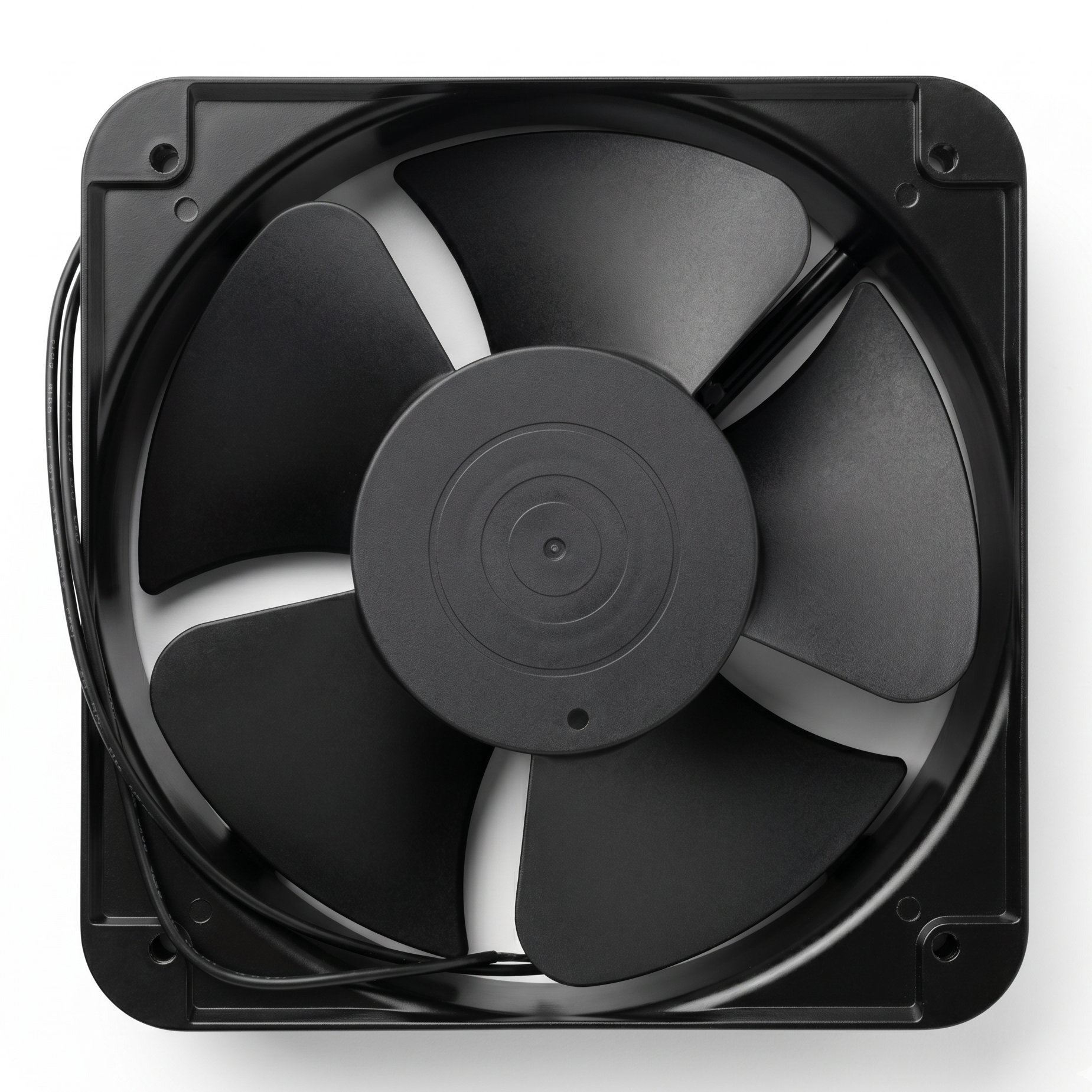 Metal Fan with Bearings, 200x200x60 mm, AC 220V, 72W