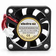 DC 12V Cooler Fan, 60x60x12 mm, 1.8W, ABS