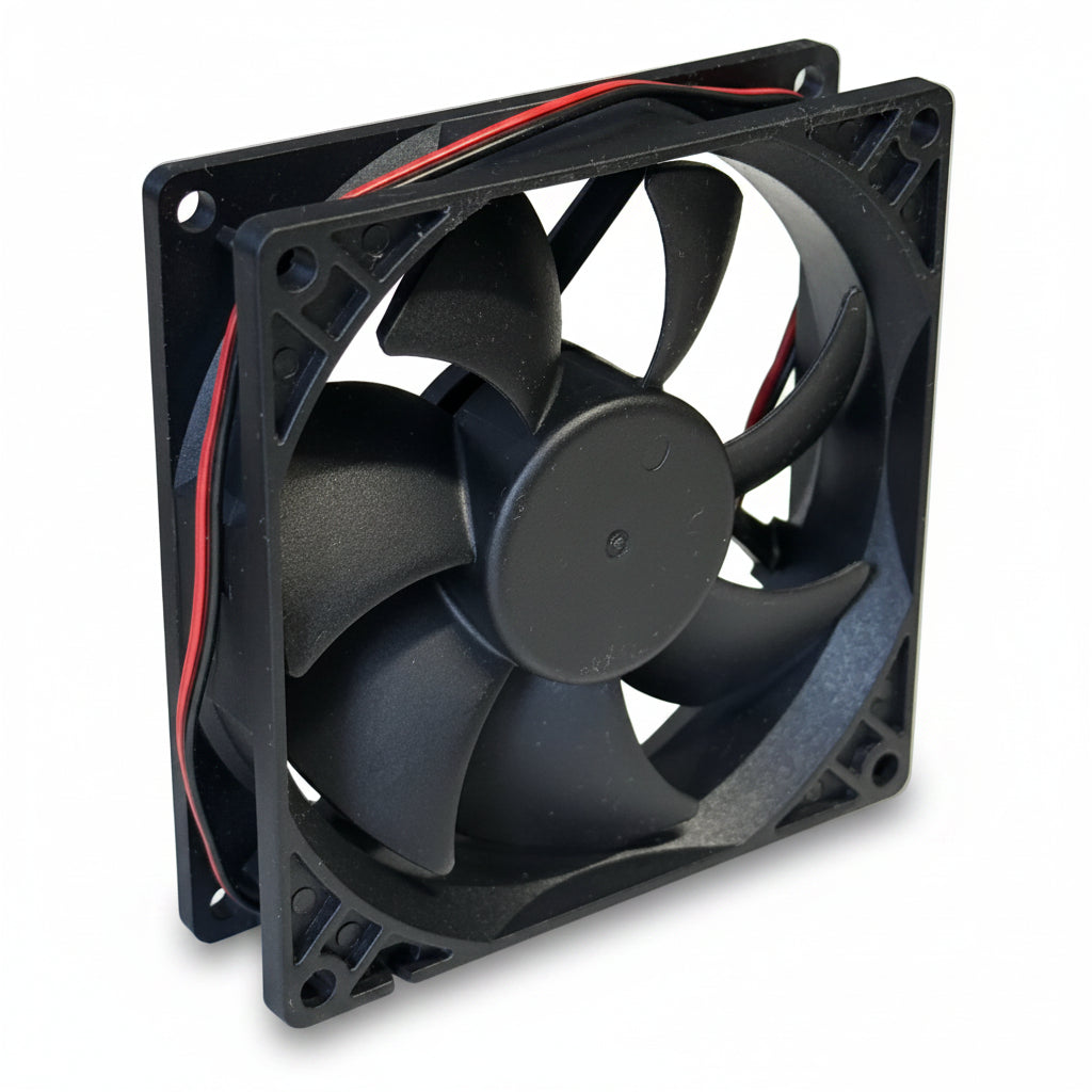 DC Fan 12V Cooler Type, 92x92x25 mm, 3.36W, ABS