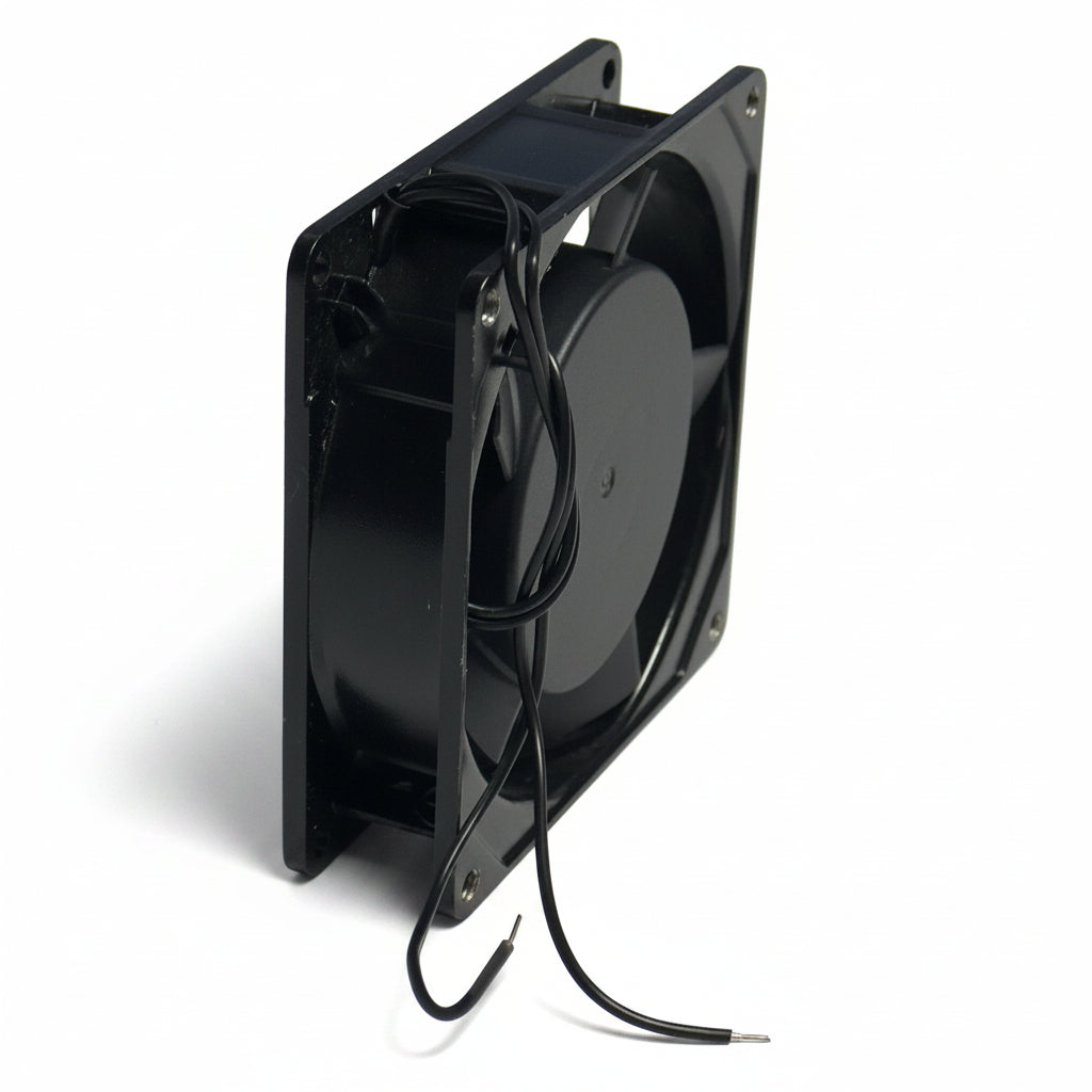 Metal Fan with Bearings, 92x92x25 mm, AC 220V, 17.6W
