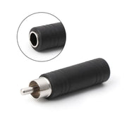 RCA Male to 6.3mm Jack Female Adapter