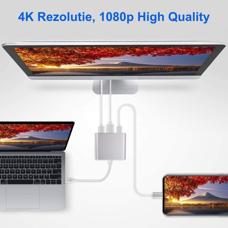 USB Type-C to HDMI 4K Video Adapter - USB 3.0 - USB Type-C