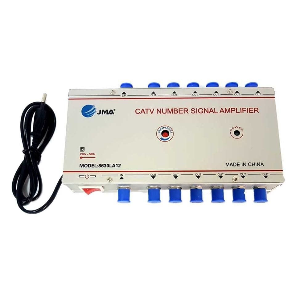 TV Signal Booster, 12-Way Splitter