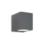 Outdoor LED Wall Light, Premium Finishes, IdealLux Italy, UP AP1 ANTHRACITE