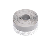 Door/Window Weatherstrip, Silicone, 35mm Width, 0.5mm Thickness, 5m, Grey
