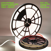 320 COB LED Strip - 24V - 11mm Natural White 4500K, IP68 Submersible - Roll/10m