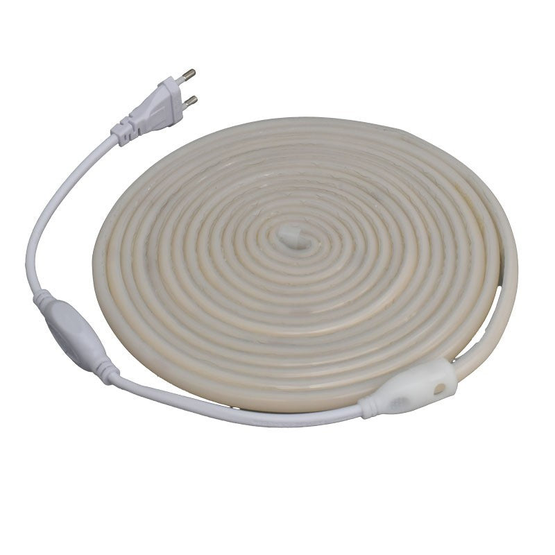 White-Warm Cob LED Strip 3000K Neon Flex - 288led/m - IP65 / 220V - 10W/ml / 5m Roll